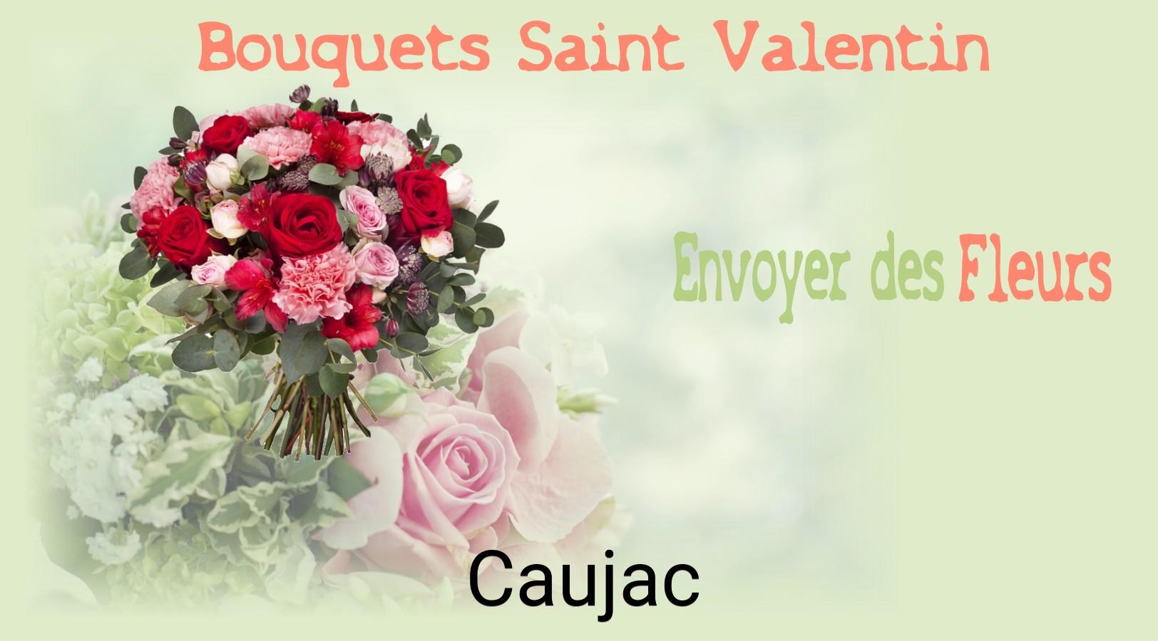Roses de Saint-Valentin livrées à Caujac
