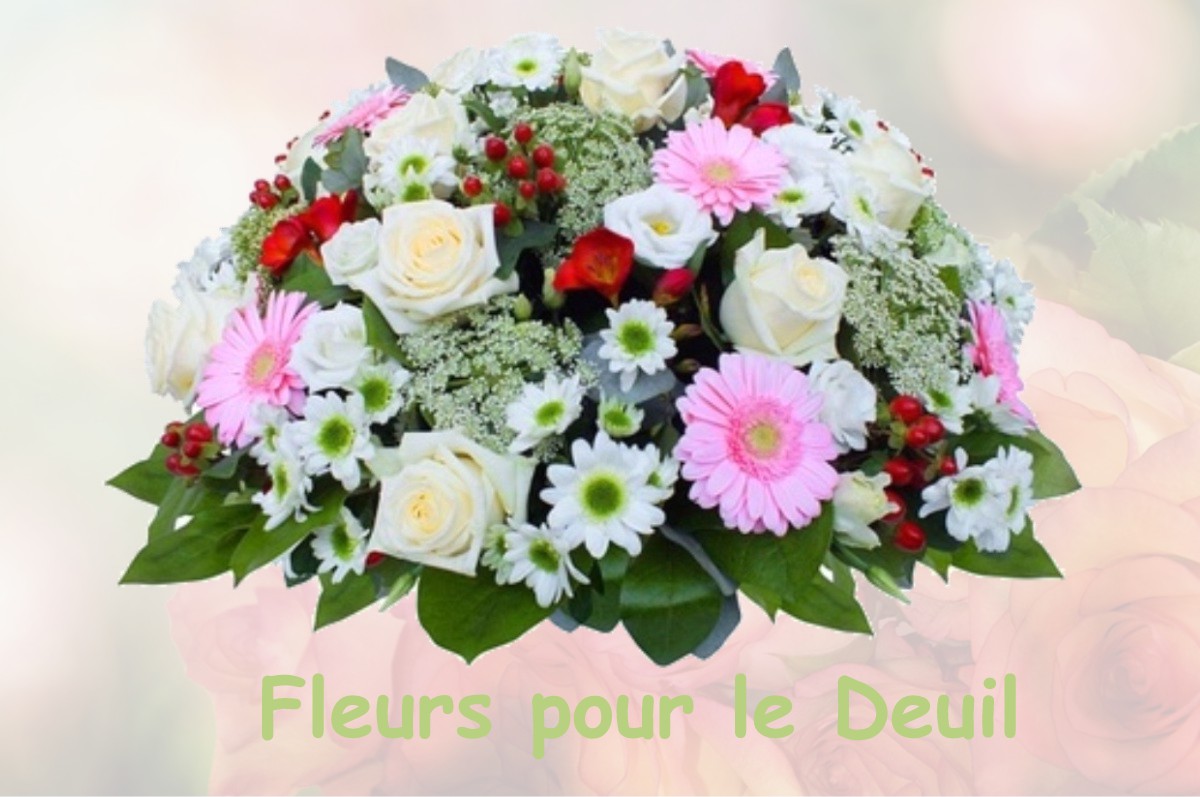 fleurs deuil CAUJAC